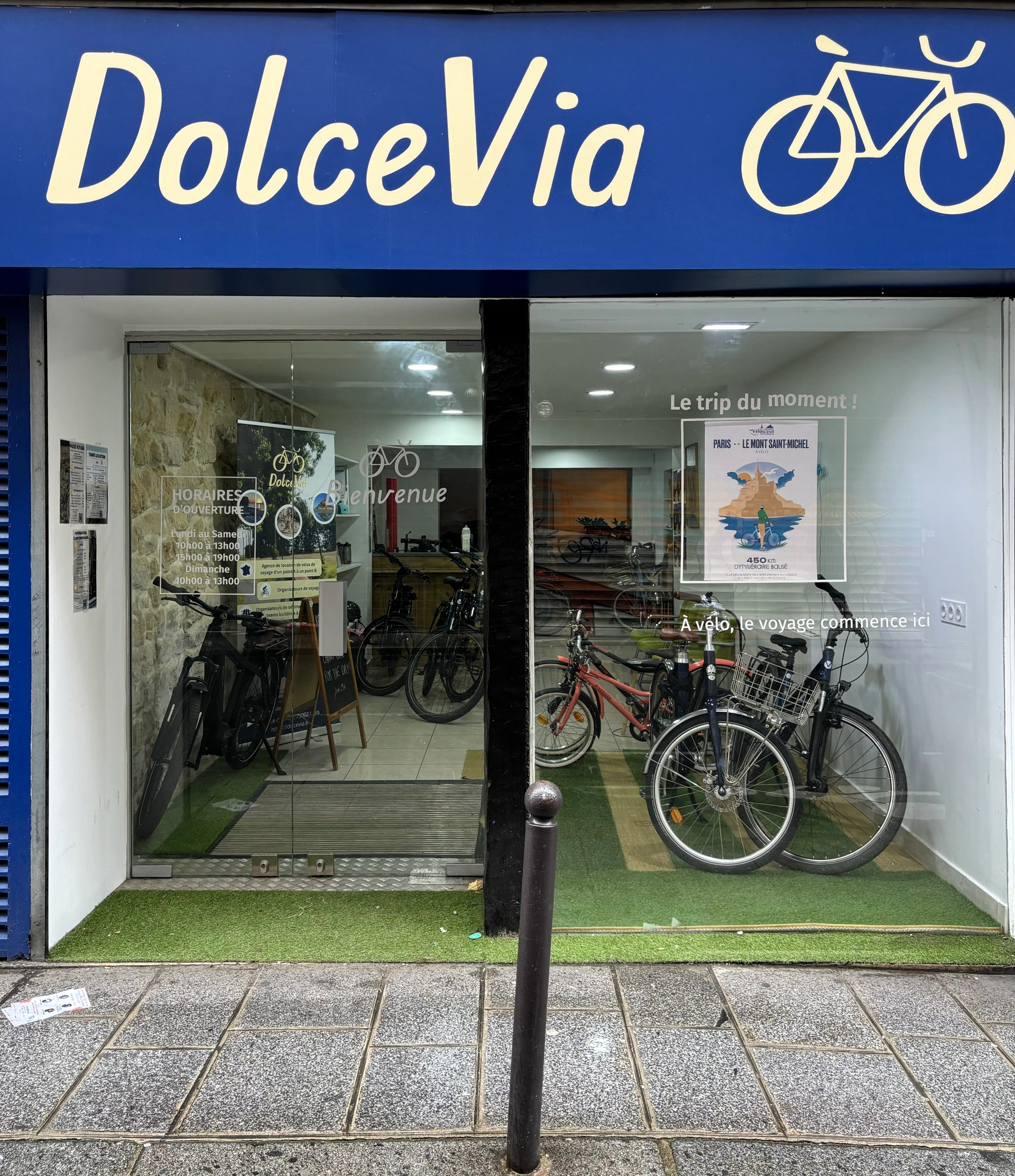 Step 8: From the Panthéon to the DolceVia boutique (3 km) - Paris by bike