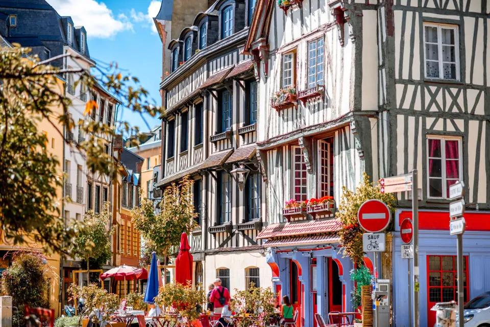 Paris - Deauville by bike: The Seine by bike