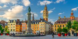 From Cambrai to Lille by bike, the last French stage.