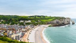 From Cany-Barville to Étretat – the final stage of the Paris-Étretat cycling route.