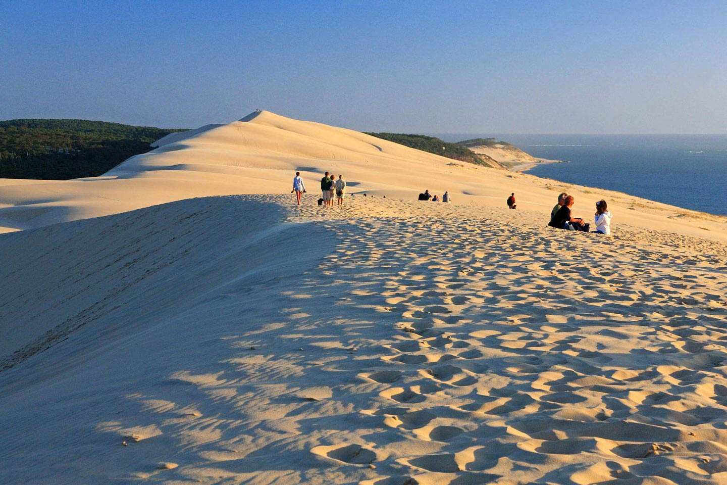 Jour 19 : Arcachon - Biscarosse : Voyage au sommet de la Dune du Pilat. (31 km)