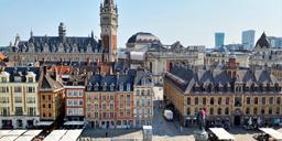 From Cambrai to Lille, the final stage of the Paris - Lille by bike.