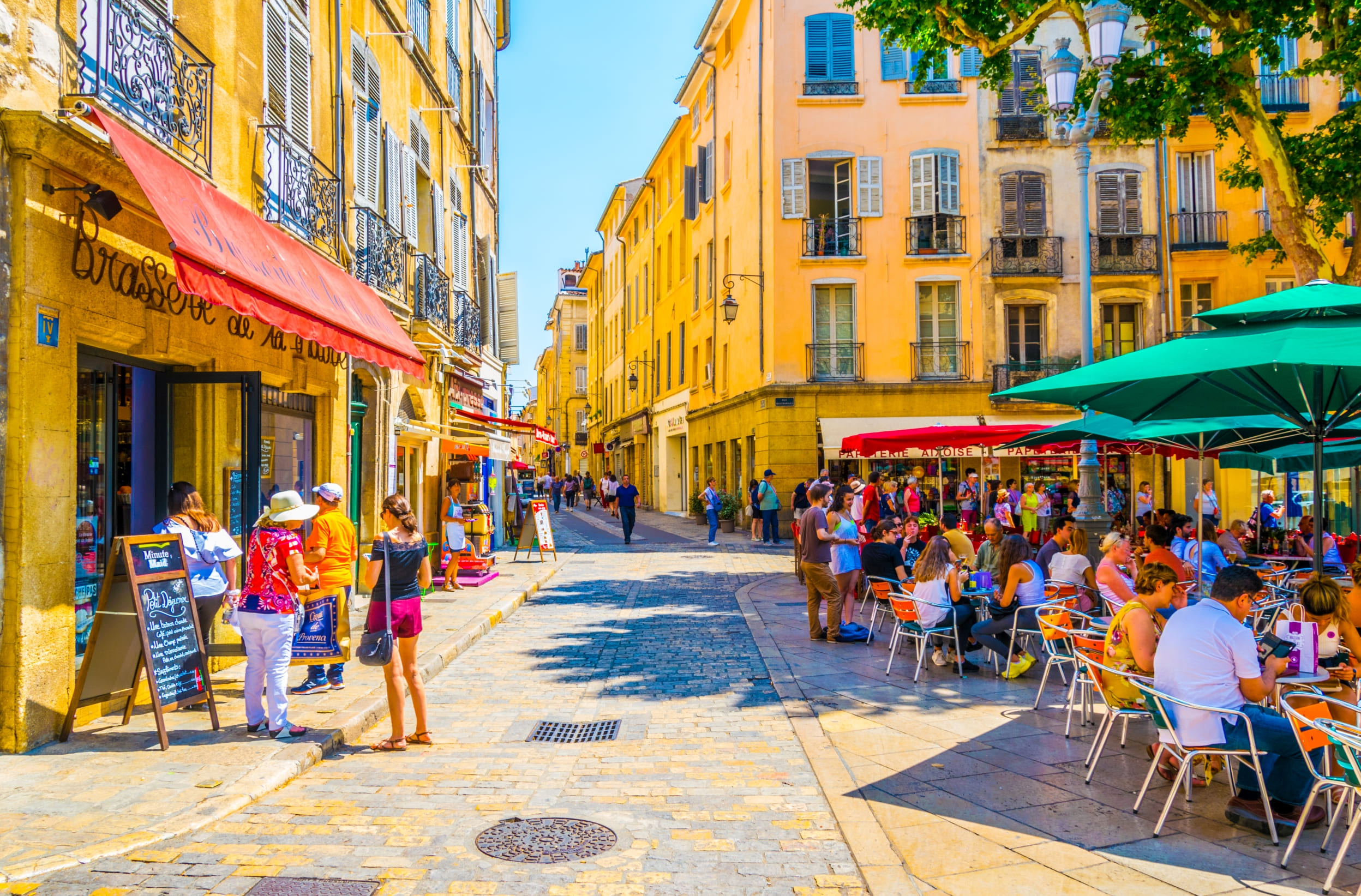 Day 16: From Avignon to Aix-en-Provence (88km), the second-to-last stage of the Paris - Marseille bike ride.