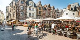 From Blois to Tours, in the heart of the vineyards along the Loire by bike.