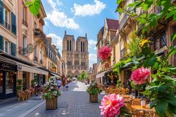 From Laon to Reims, the final stage of the Paris - Reims by bike.