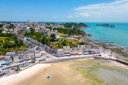 Du Point du Grouin à Cancale – Arrivée à vélo, entre falaises sauvages et capitale de l'huître.