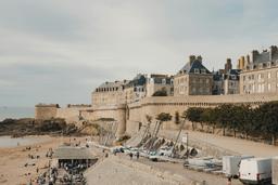 Saint-Malo - Roscoff by bike: Stage 1 from Saint-Malo to Saint-Cast-le-Guildo (39km)