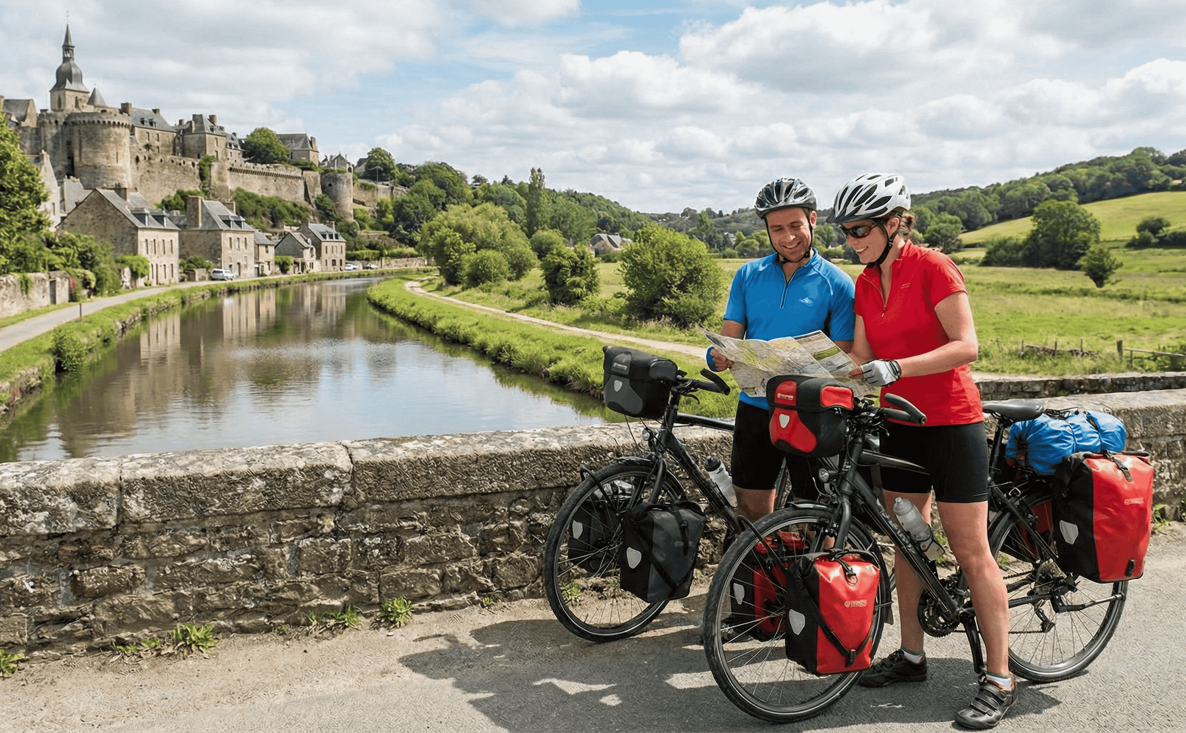 Saint-Malo - Vannes à vélo : Voie 3 Bretagne