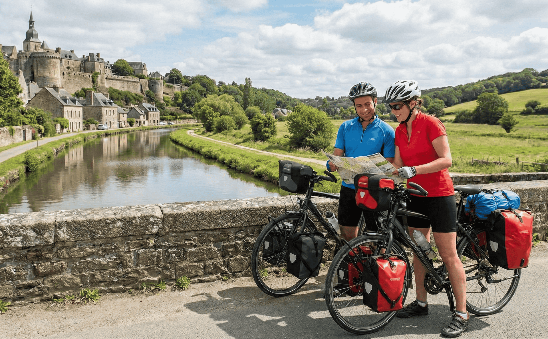 Saint-Malo - Vannes à vélo : Voie 3 Bretagne