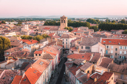 Étape 8 de la ViaRhôna : De Pierrelatte à Orange à vélo