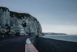 From Forges-les-Eaux to Dieppe, the final stage of the Paris - Dieppe by bike.